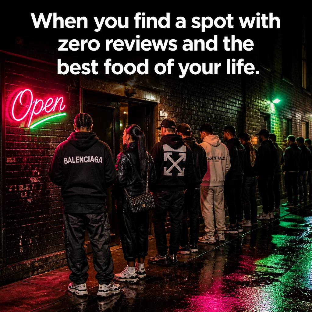 Eater meme ad example: The Hidden Gem Secret