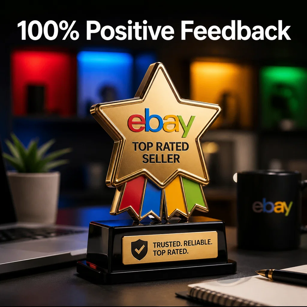 eBay ad concept example: The Trust Badge