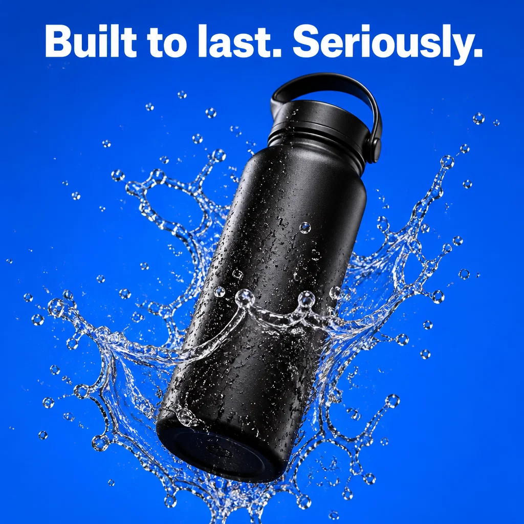 Ecommerce ad concept example: The Extreme Durability Test