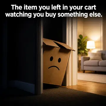 Ecommerce meme ad example: The Retargeting Ghost