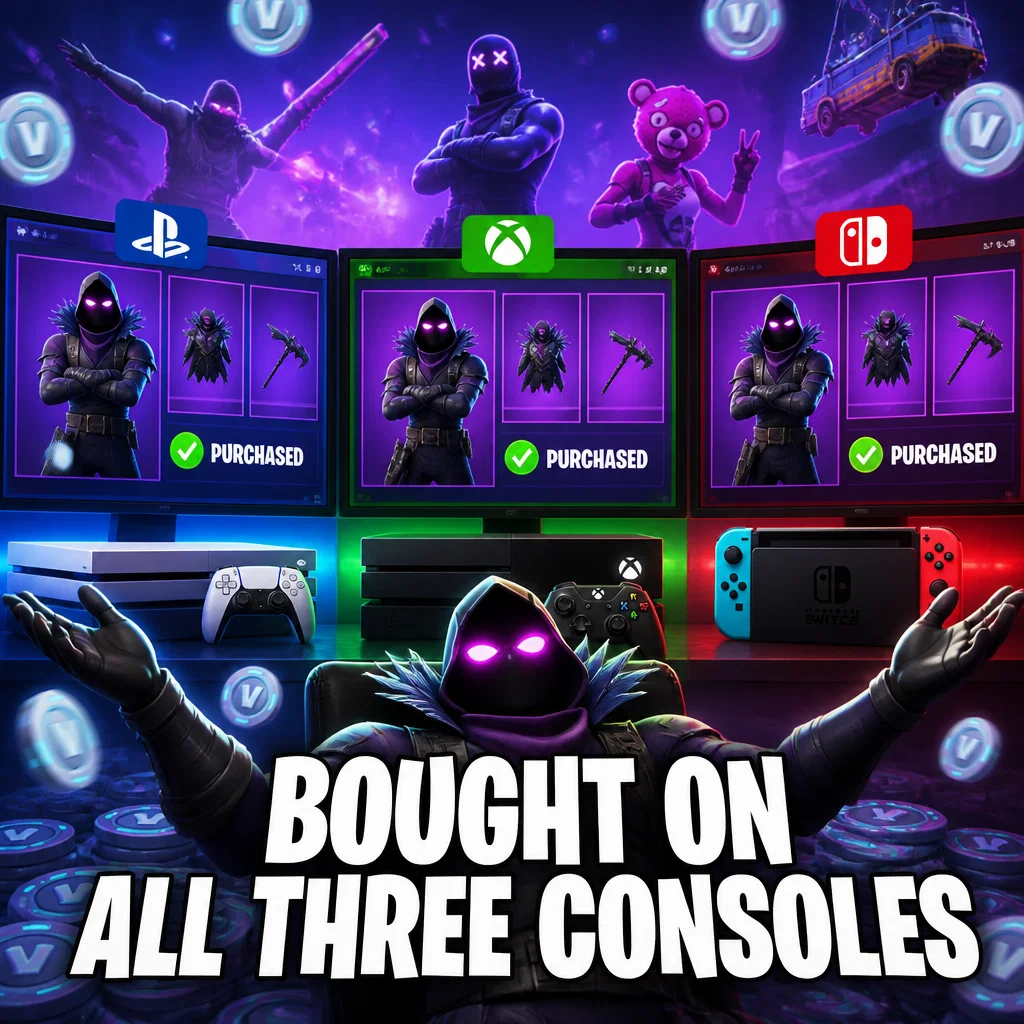 Epic Games meme ad example: Cross-Platform Buy