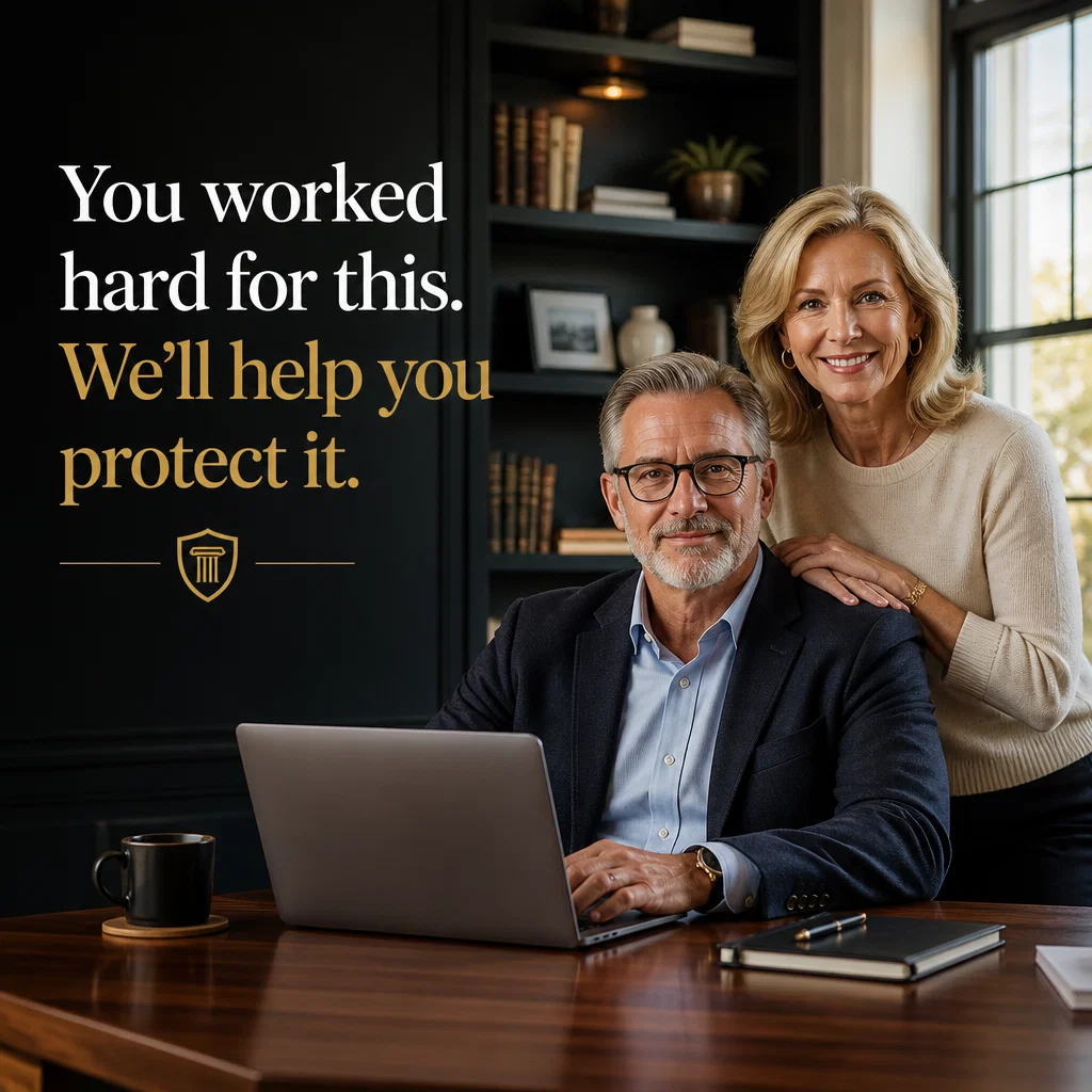 Estate Planning Attorney ad concept example: The Modern Patriarch/Matriarch