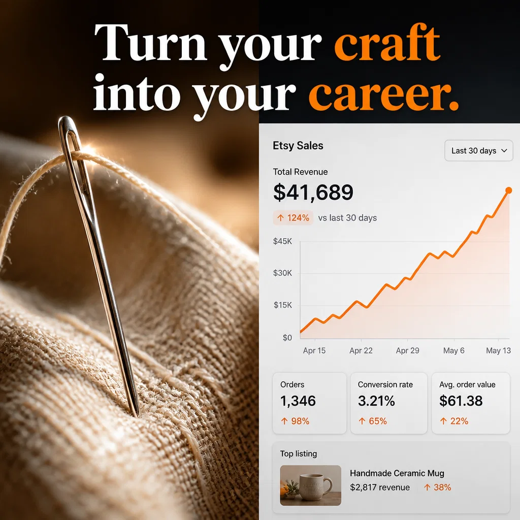 Etsy ad concept example: The Creator Toolset