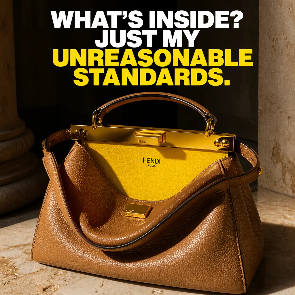 Fendi meme ad example: The Peekaboo Surprise