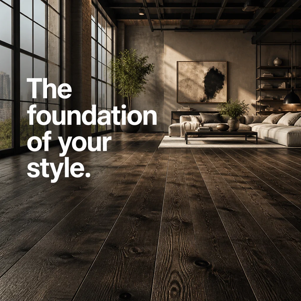 Flooring Company ad concept example: The Urban Foundation