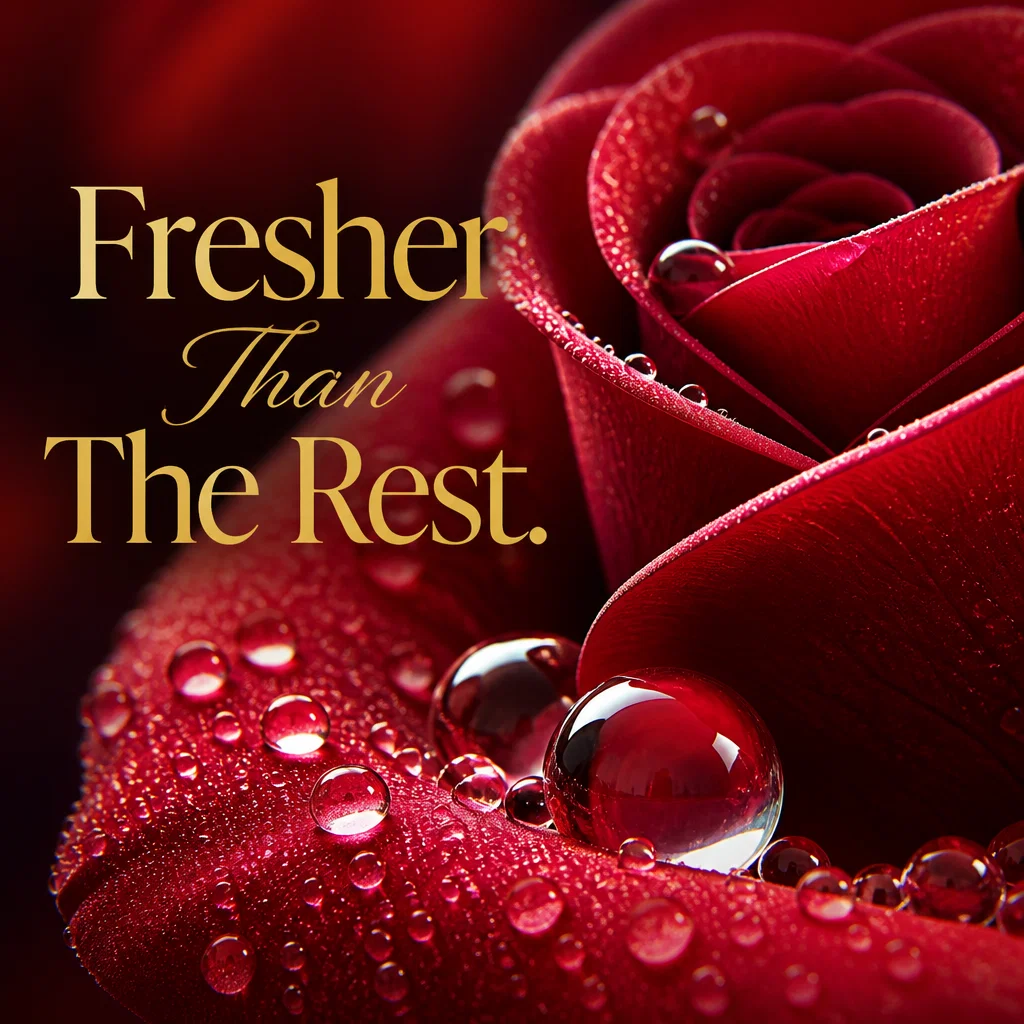 Florist ad concept example: The Detail View