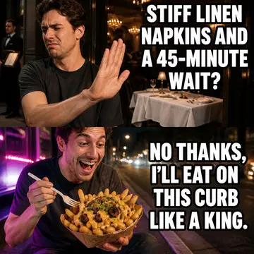 Food Truck meme ad example: Restaurant vs. Truck
