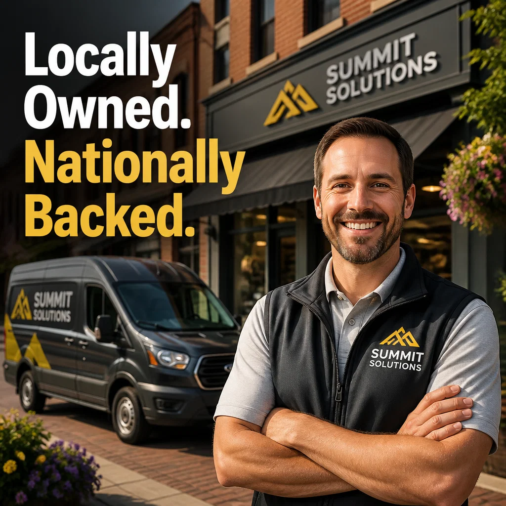 Franchise ad concept example: The Local Owner