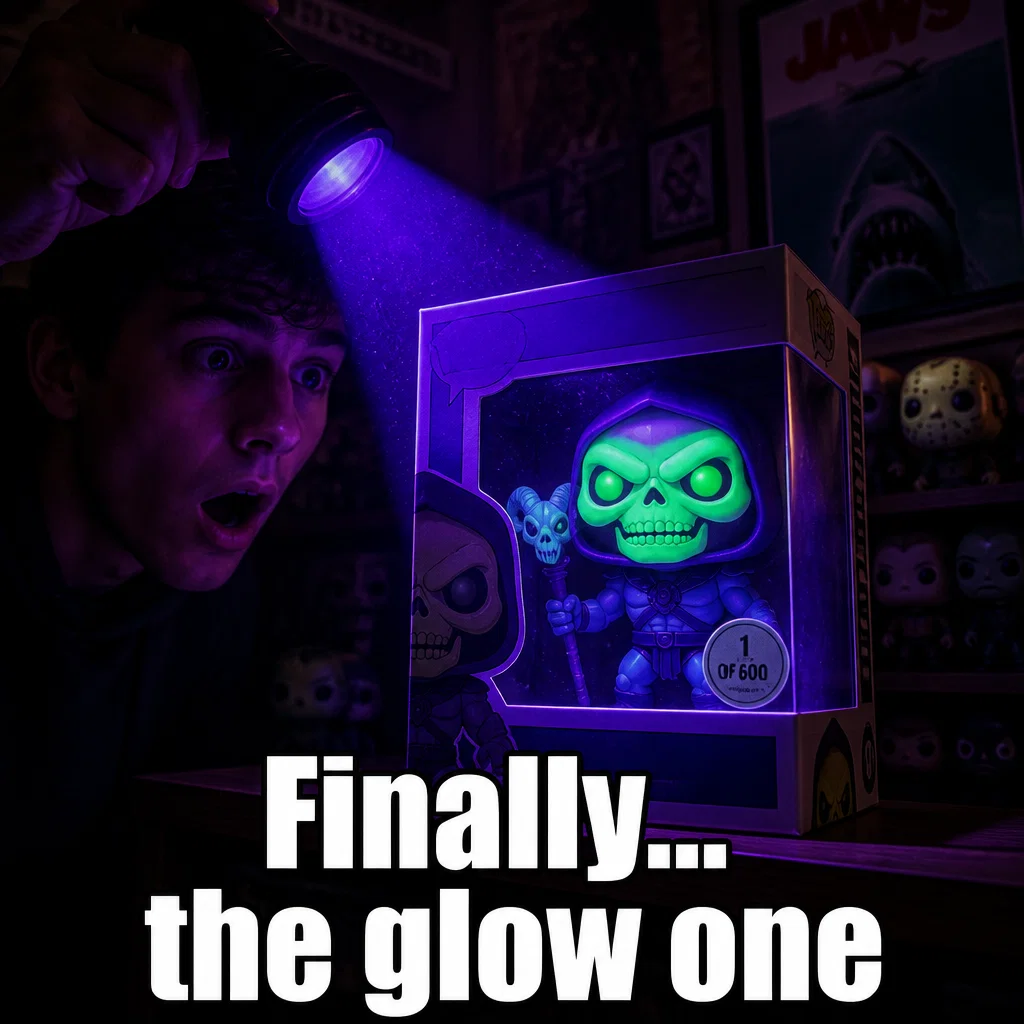 Funko meme ad example: Variant Hunt