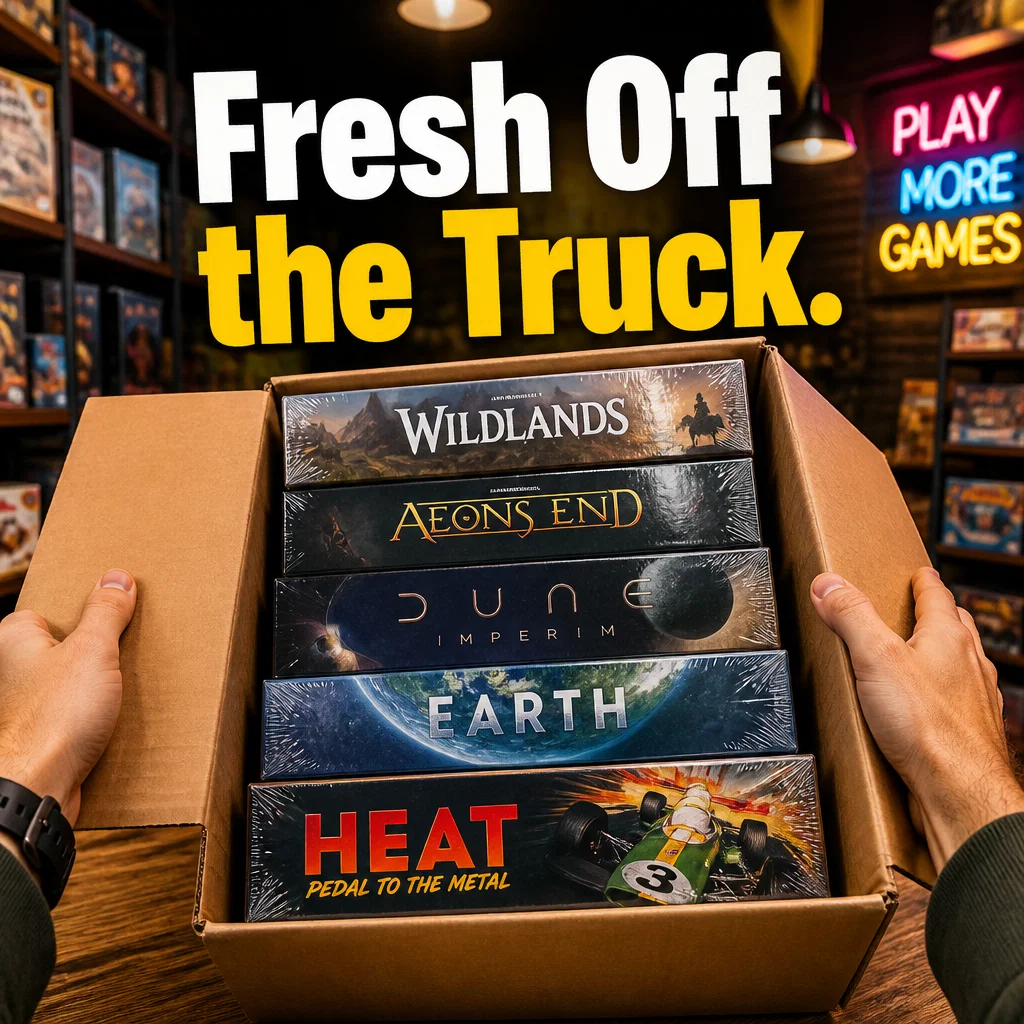 Game Store ad concept example: The Unboxing Moment