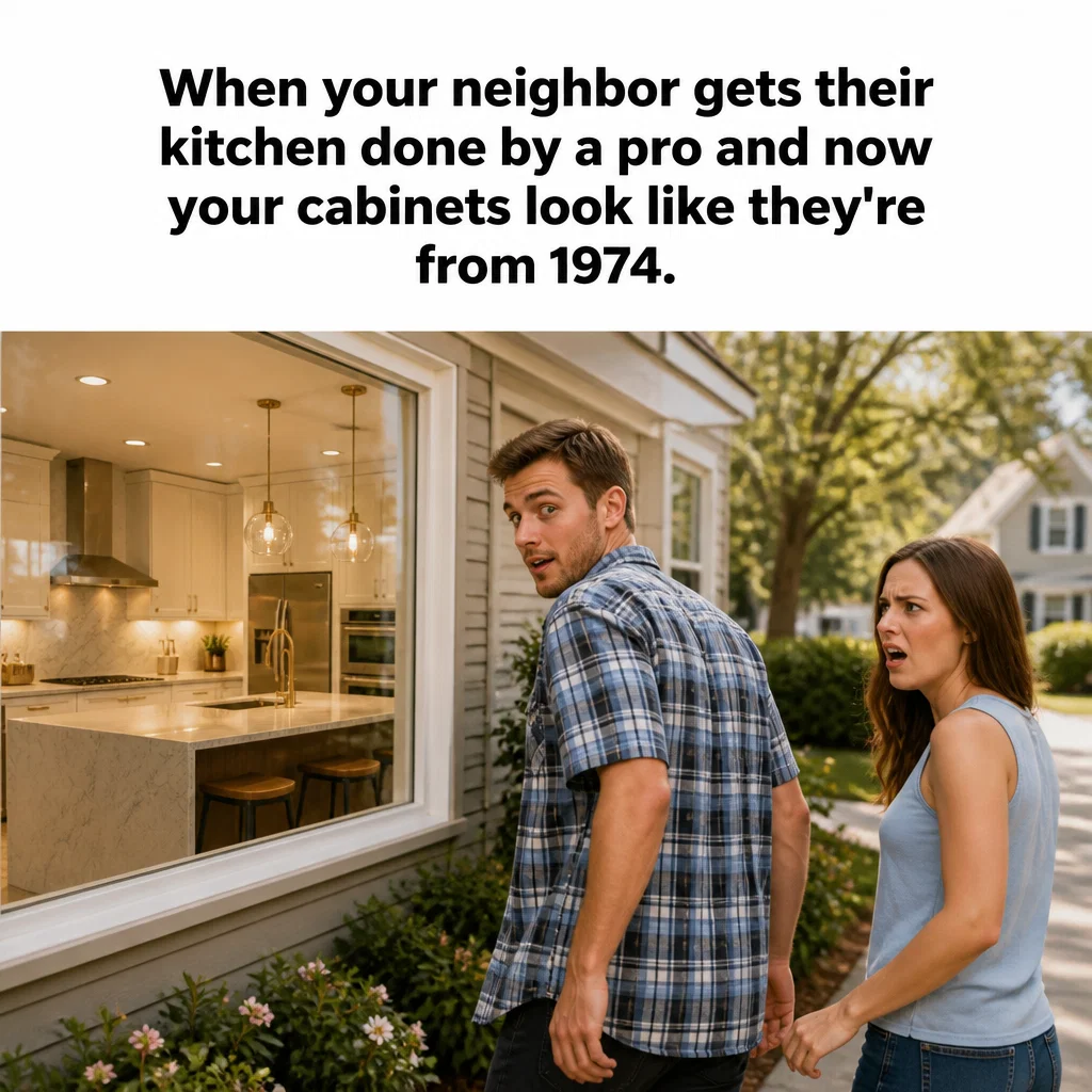 General Contractor meme ad example: Kitchen Envy