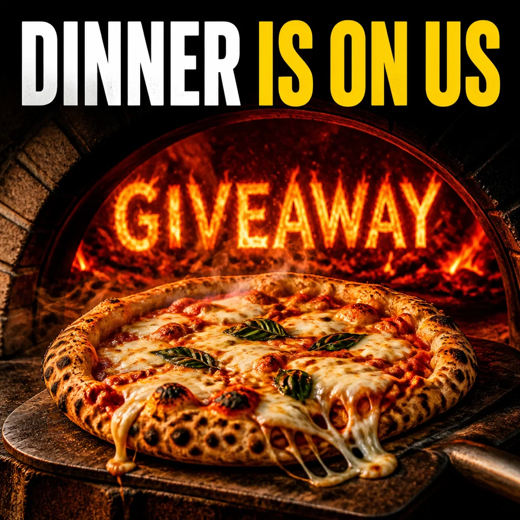 Giveaway ad concept example: The Gourmet Spread