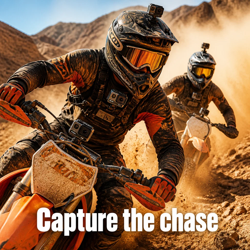 GoPro ad concept example: Desert Rally
