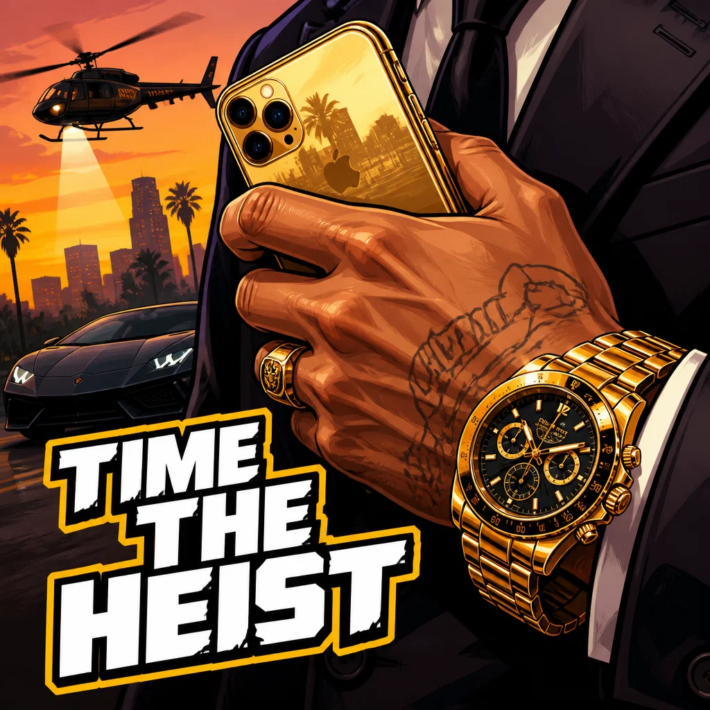 Grand Theft Auto ad concept example: The High Stakes Watch
