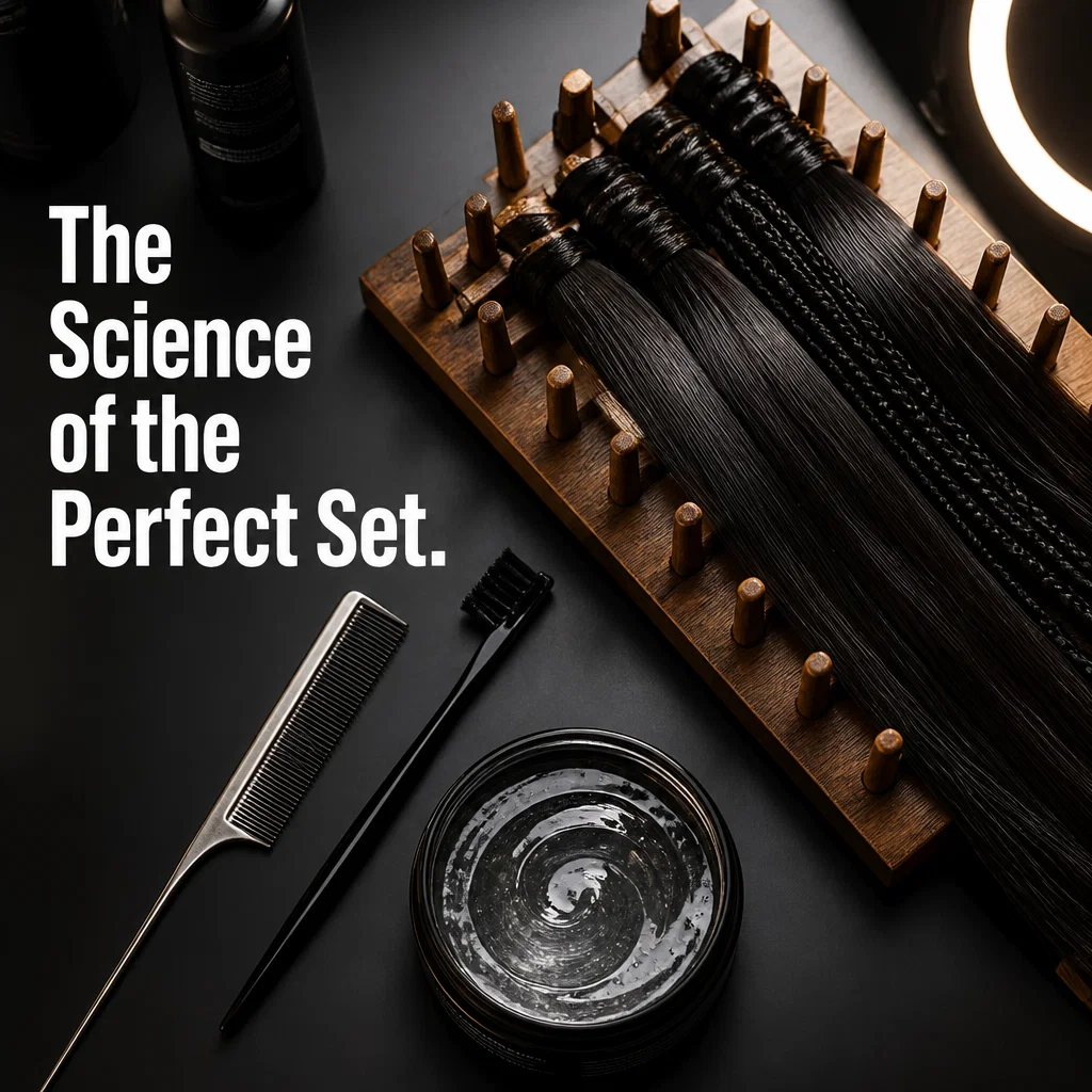 Hair Braiding ad concept example: The Tool Kit