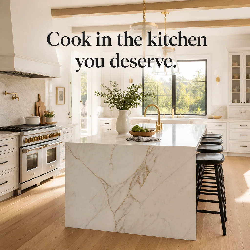 Home Builder ad concept example: The Chef's Kitchen