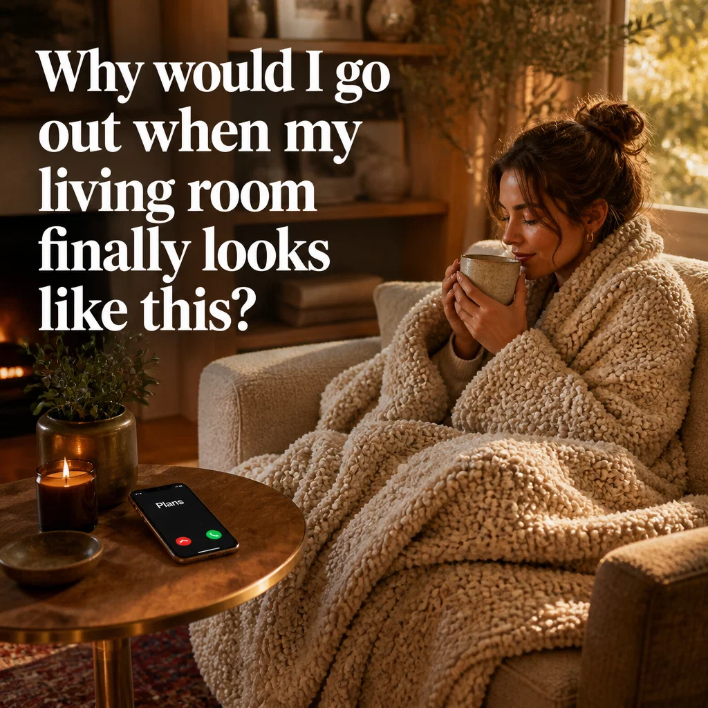 Home Decor Store meme ad example: The 'Stay at Home' Reward