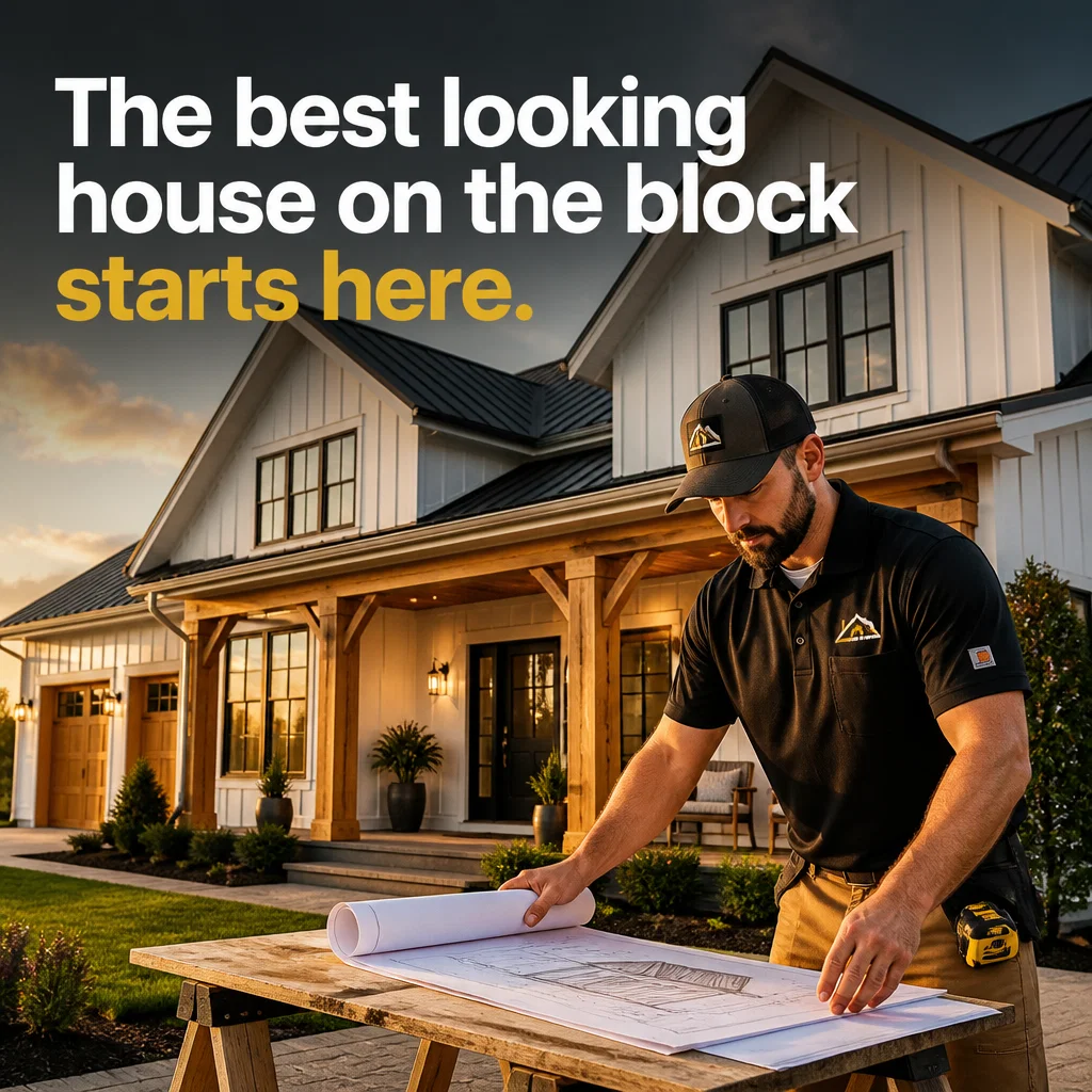 Home Remodeling ad concept example: The Curb Appeal Upgrade