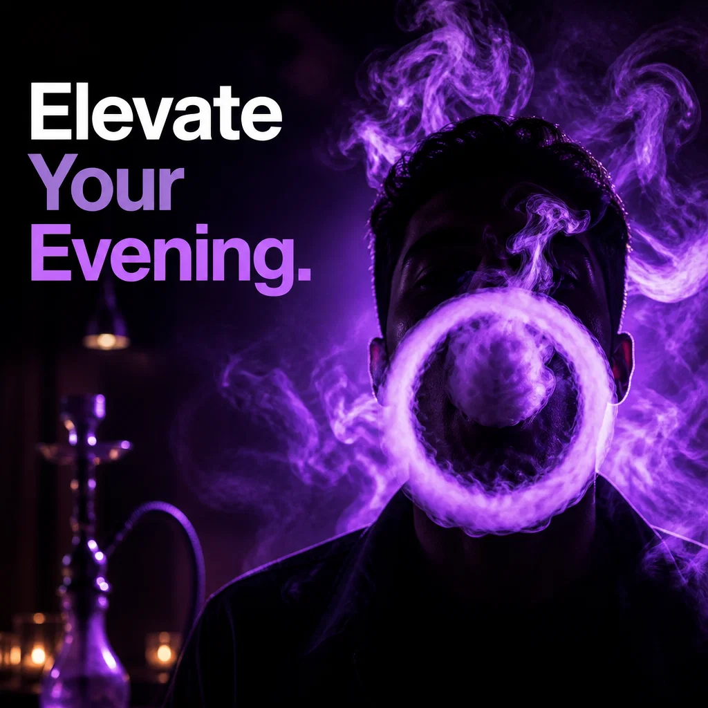 Hookah Lounge ad concept example: The O-Ring Master