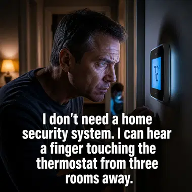 HVAC meme ad example: The Thermostat Guardian