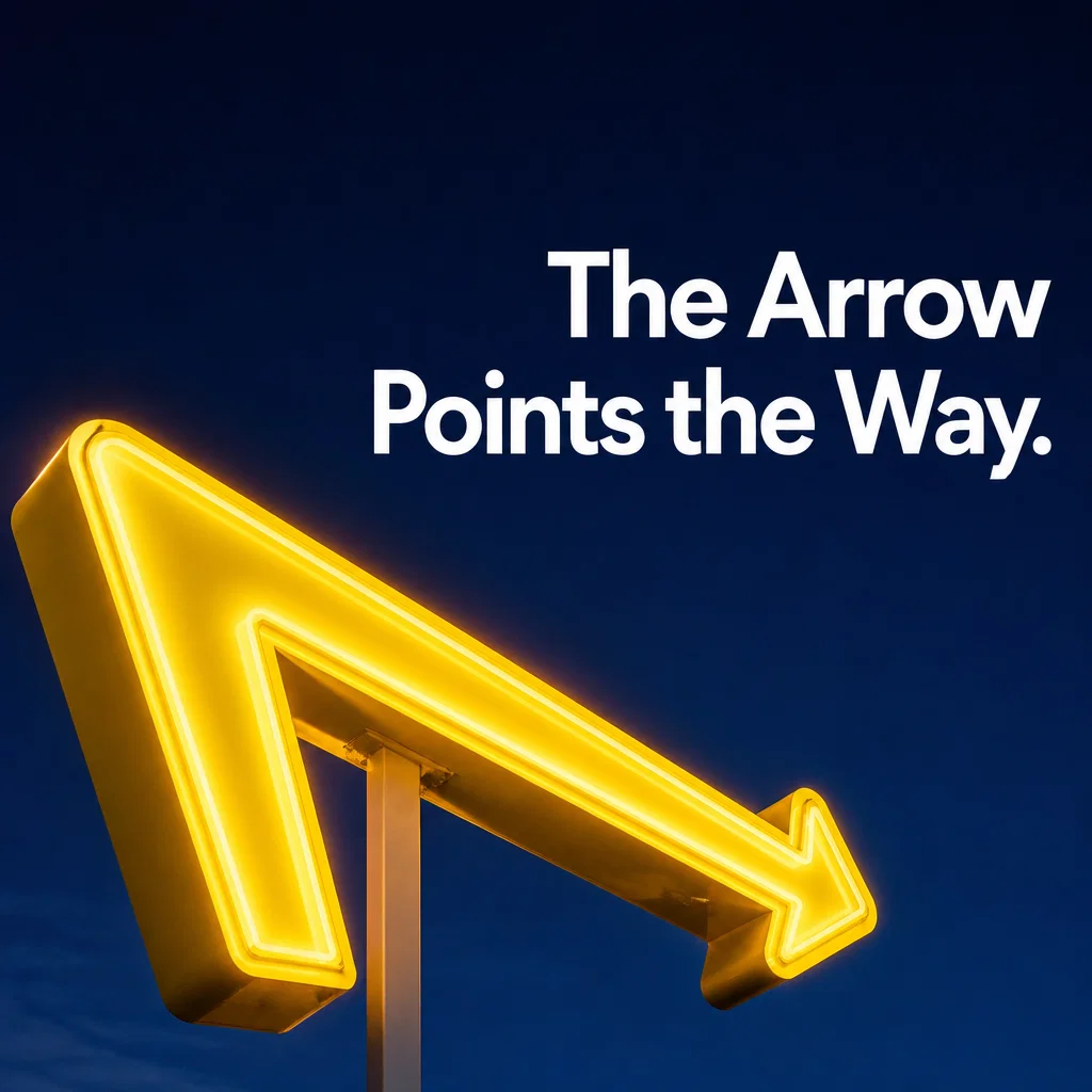 In-N-Out ad concept example: The Neon Beacon