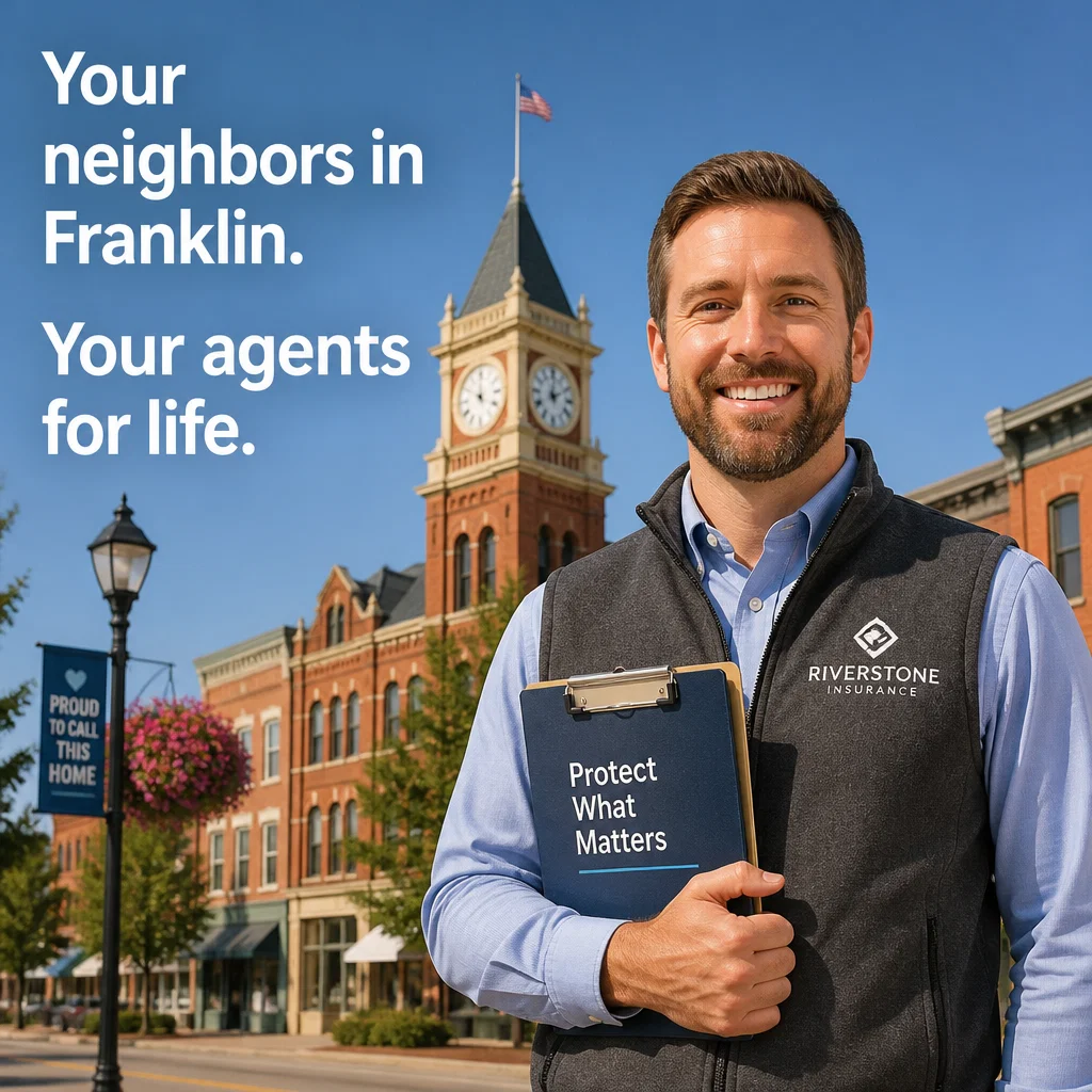 Insurance Agency ad concept example: The Local Landmark