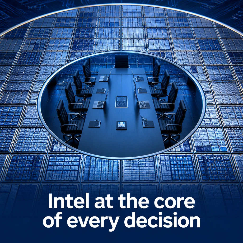 Intel ad concept example: Scale Authority