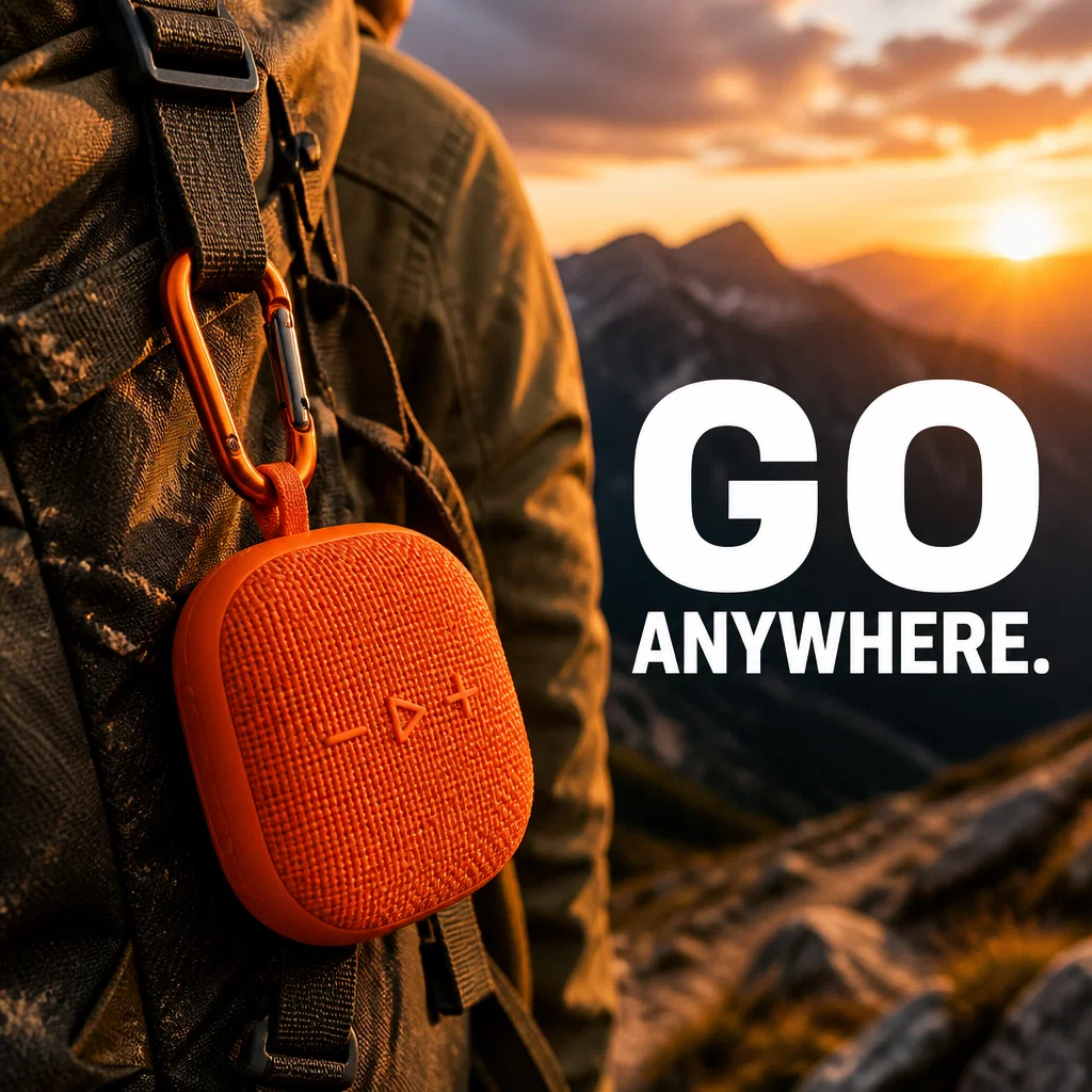 JBL ad concept example: The Rugged Clip