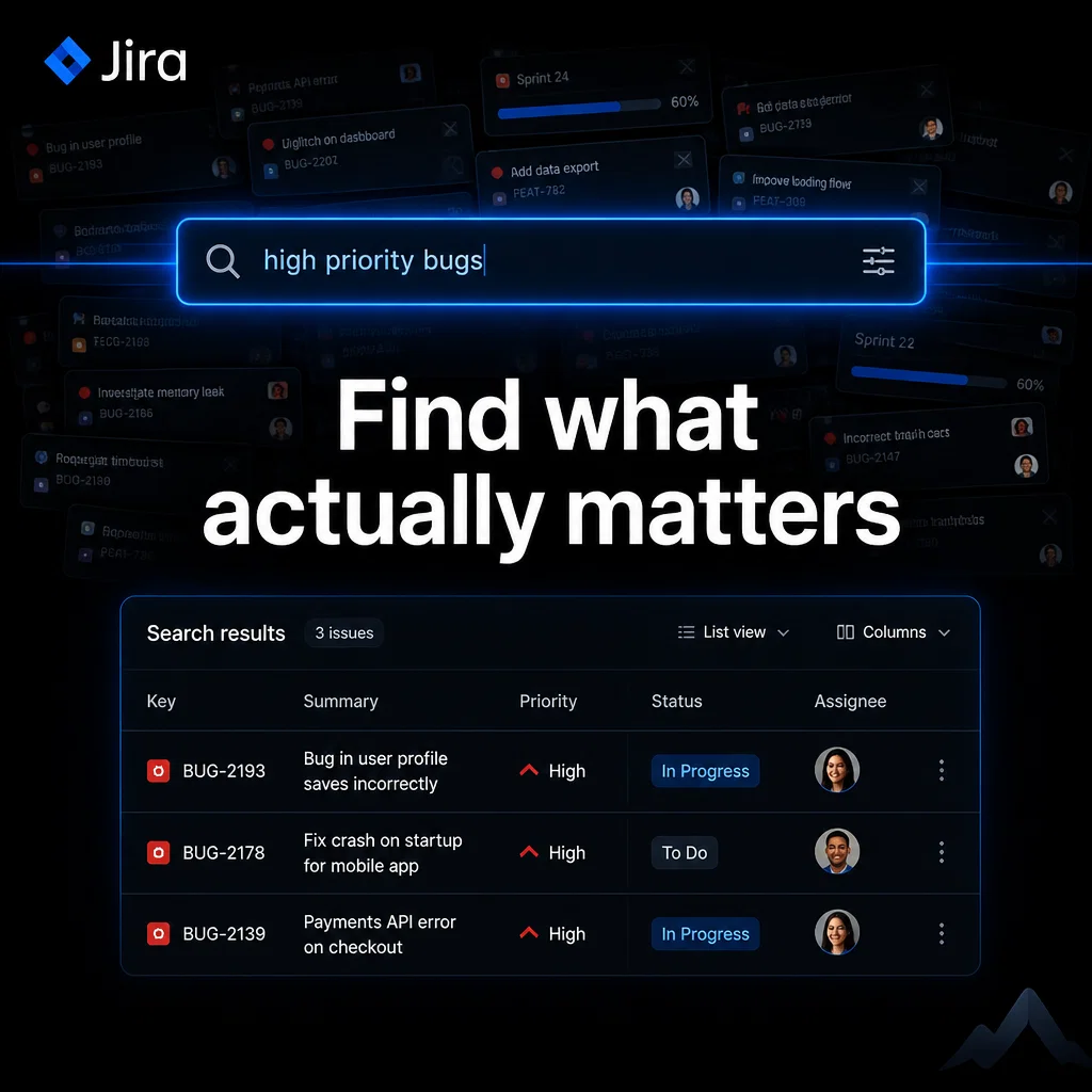 Jira ad concept example: Filter Light
