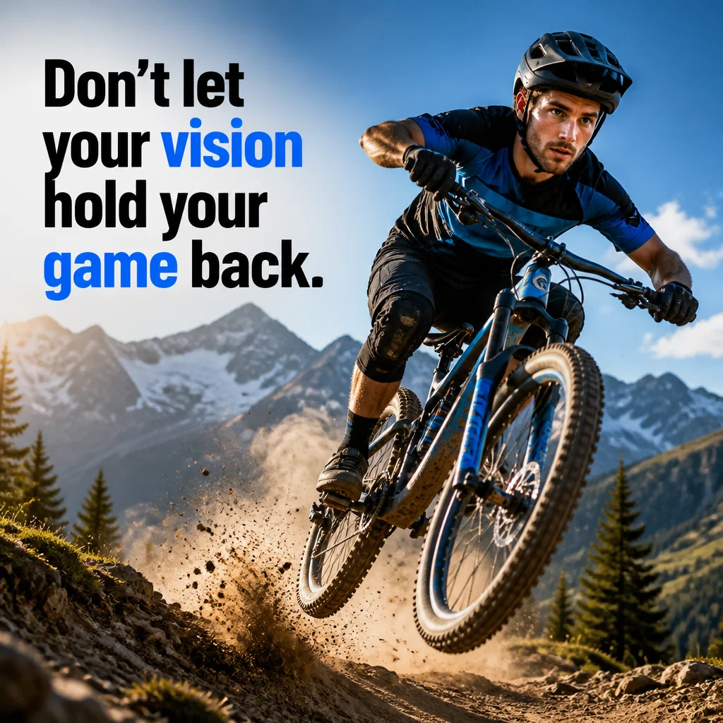 LASIK ad concept example: The Active Performance