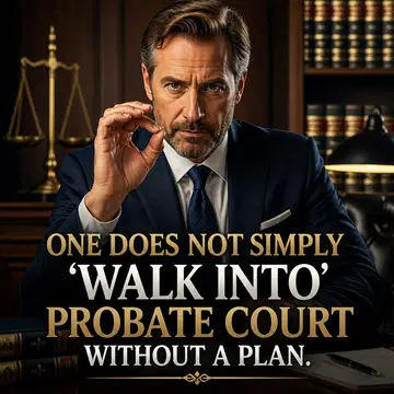 Law Firm meme ad example: One Does Not Simply