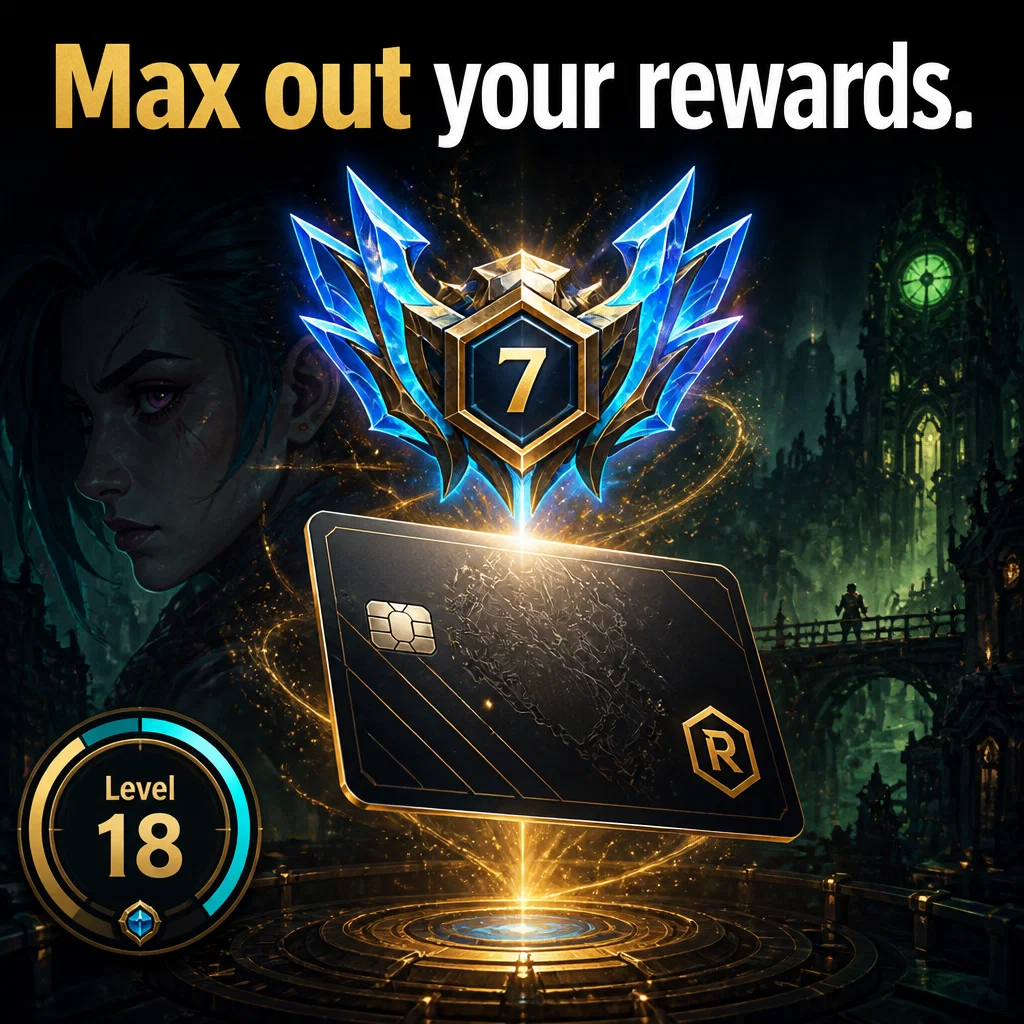 League of Legends ad concept example: Level 18 Mastery