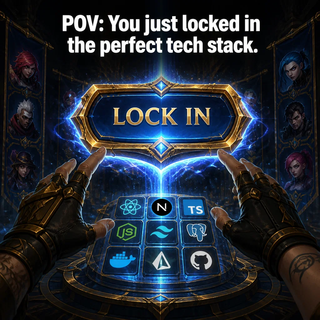 League of Legends meme ad example: Main Character Energy