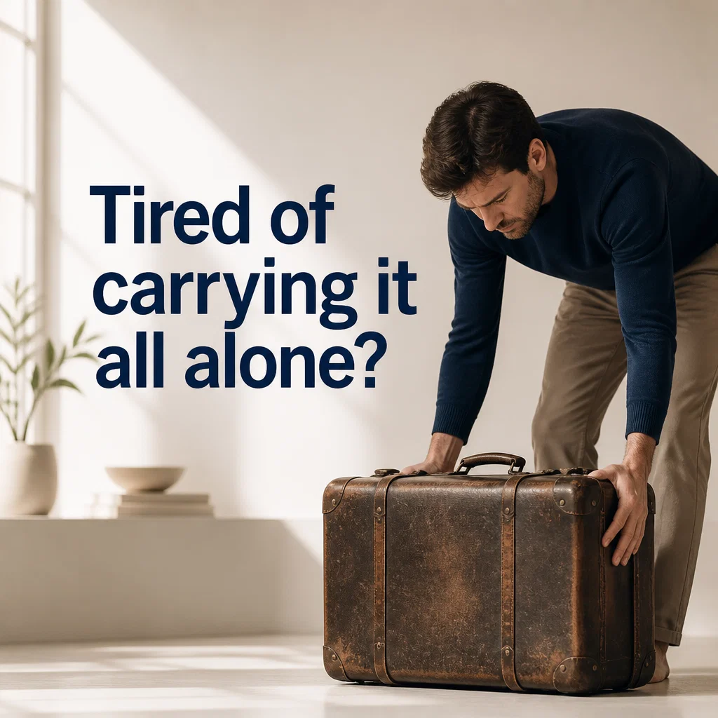 Life Coach ad concept example: The Unpacked Mind