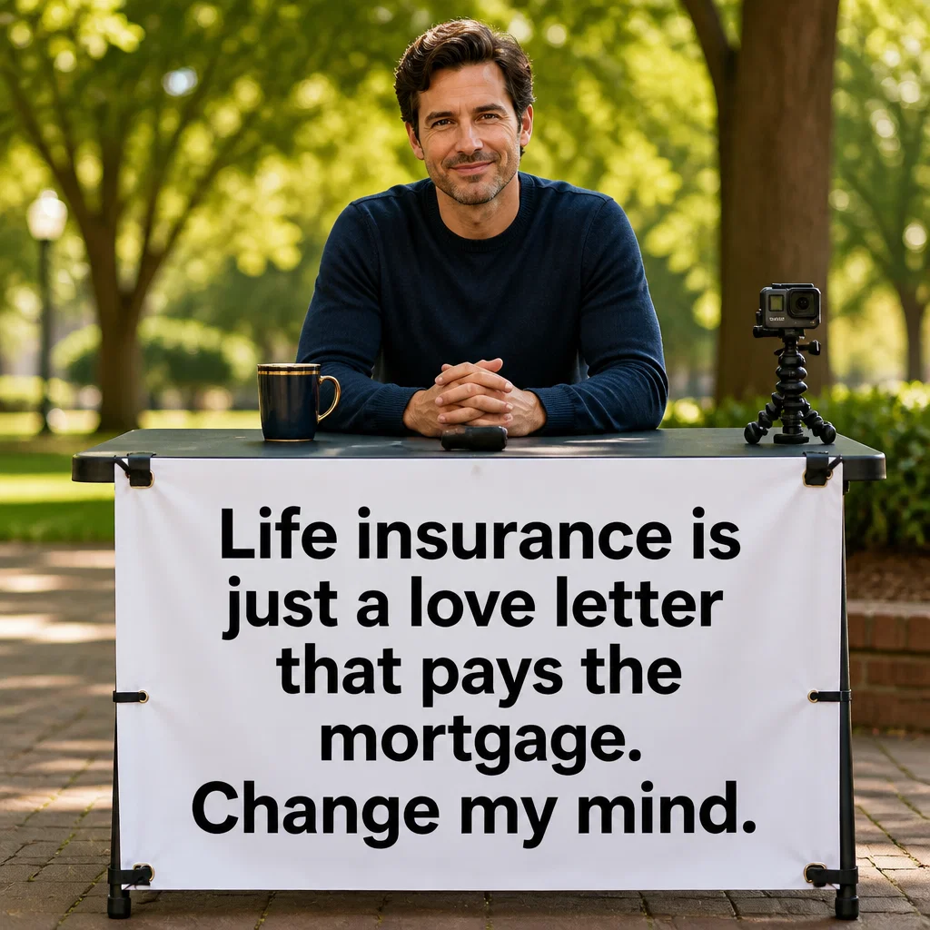 Life Insurance meme ad example: The Legacy Truth