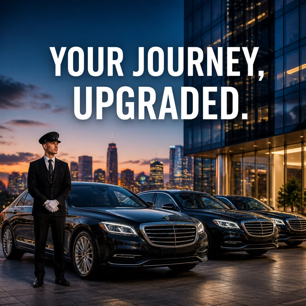 Limo Service ad concept example: Fleet Excellence