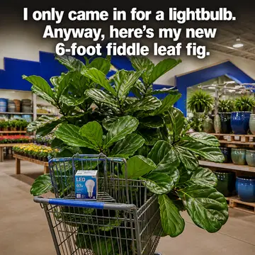 Lowe's meme ad example: Plant Parent Logic
