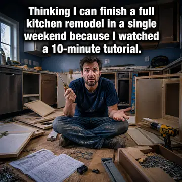 Lowe's meme ad example: The Over-Ambitious Saturday