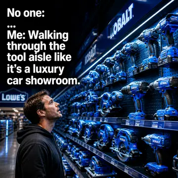 Lowe's meme ad example: Tool Envy