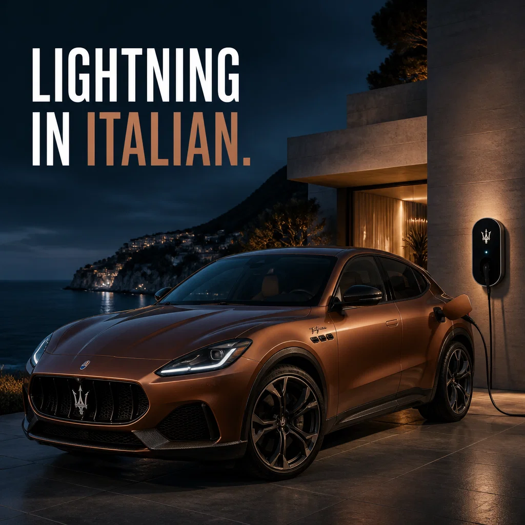 Maserati ad concept example: Folgore Evolution