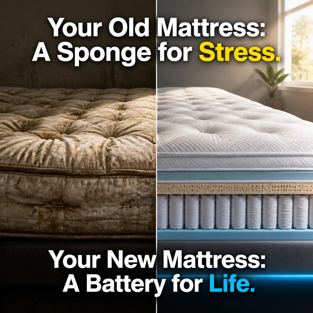 Mattress Store ad concept example: The Ultimate Upgrade