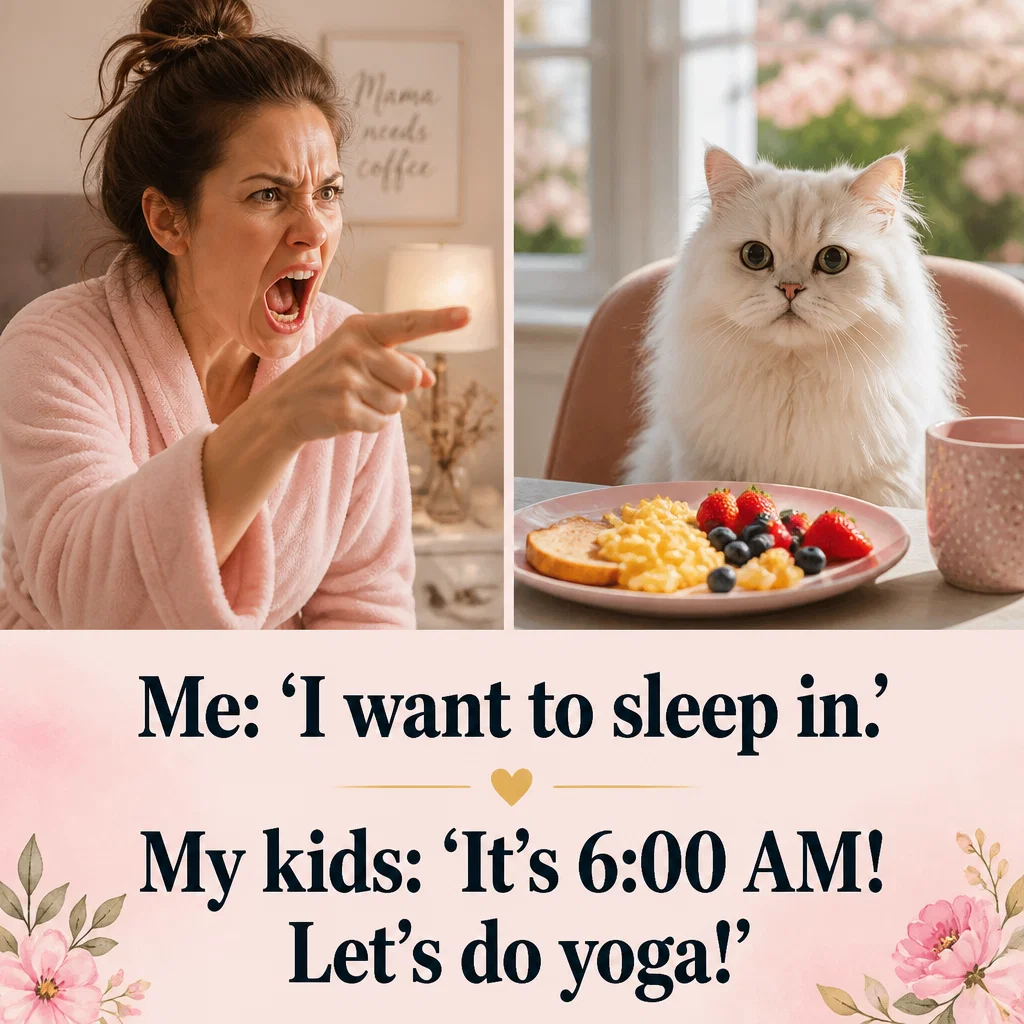 Mother's Day meme ad example: The 'Woman Yelling at Cat' Sunday Morning