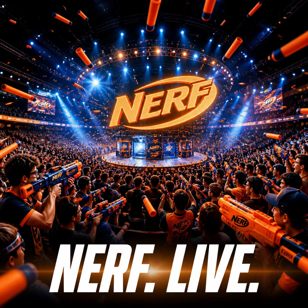Nerf ad concept example: Arena Lights