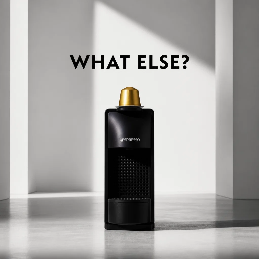 Nespresso ad concept example: Monolith Brewing