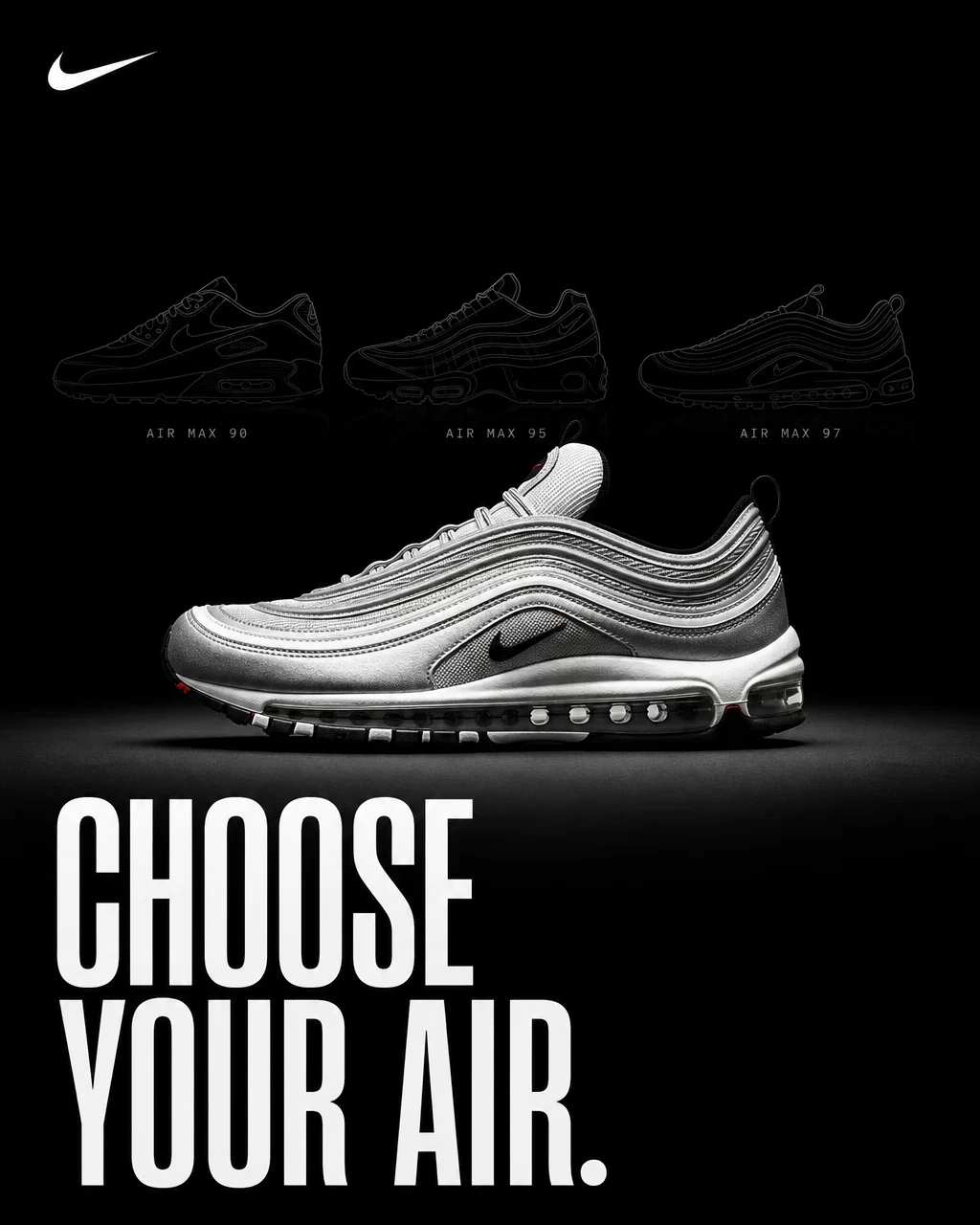 Nike carousel example: Which Air Max is Yours?