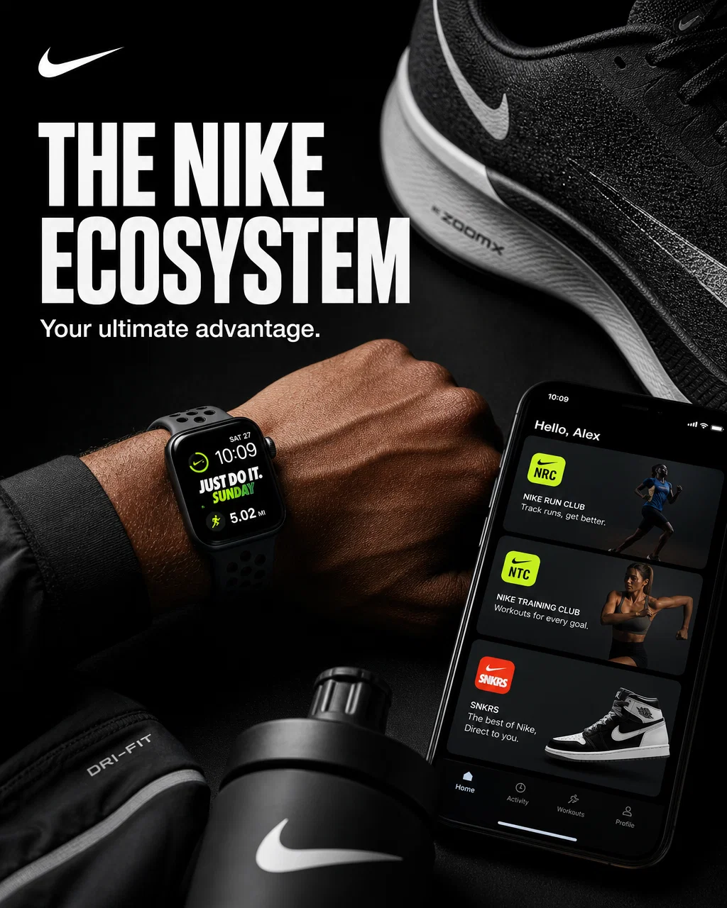 Nike carousel example: The Digital Advantage