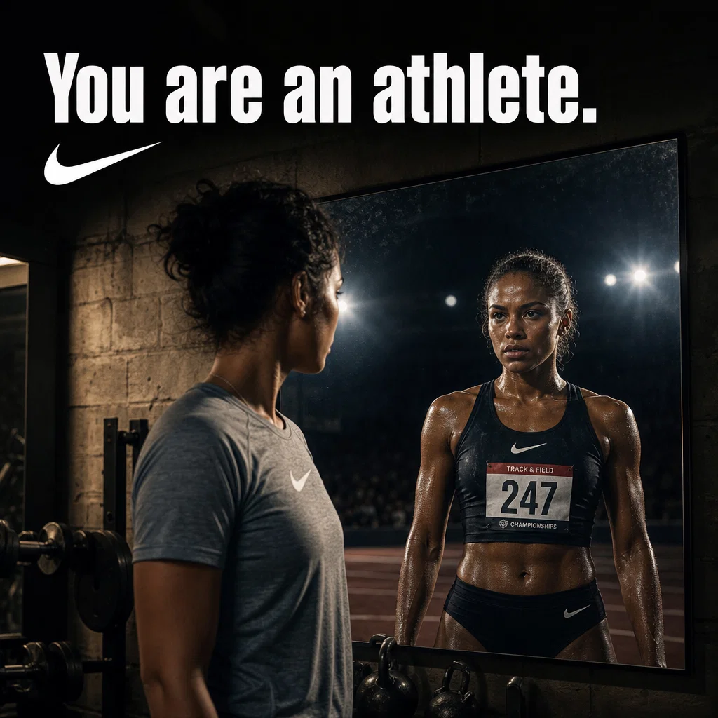 Nike meme example: The Inner Athlete