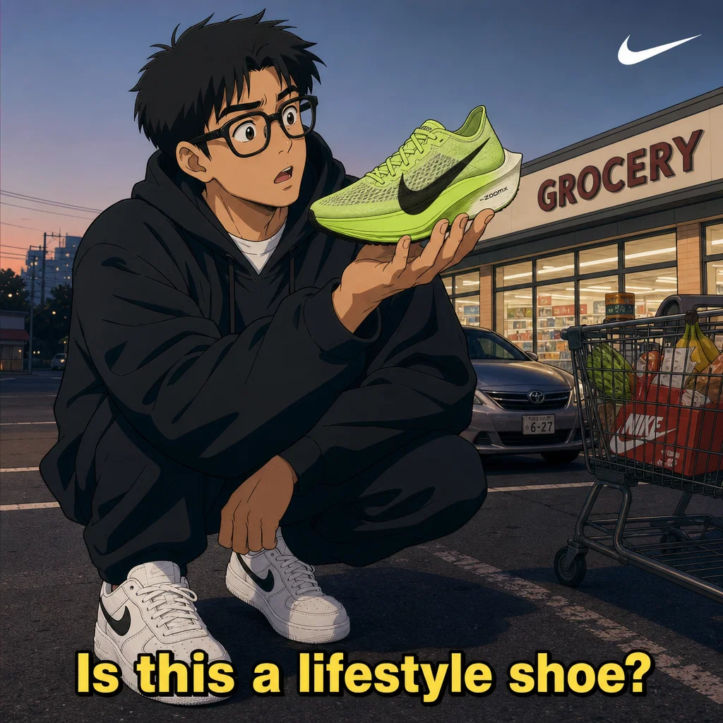 Nike meme example: Sneakerhead Confusion