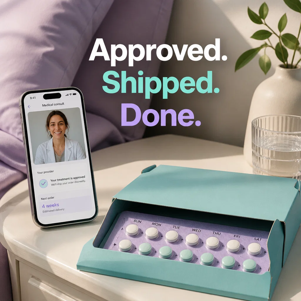Nurx ad concept example: Telehealth Moment