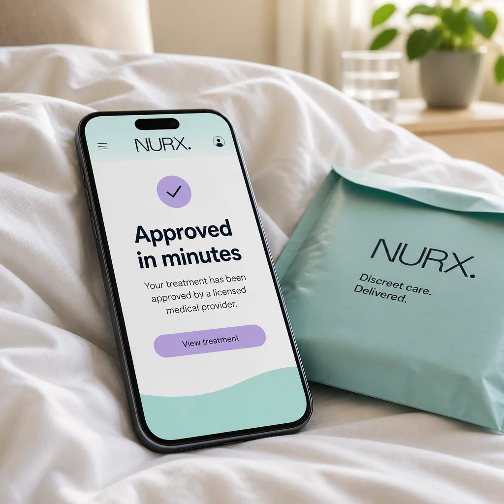 Nurx meme ad example: Telehealth Win